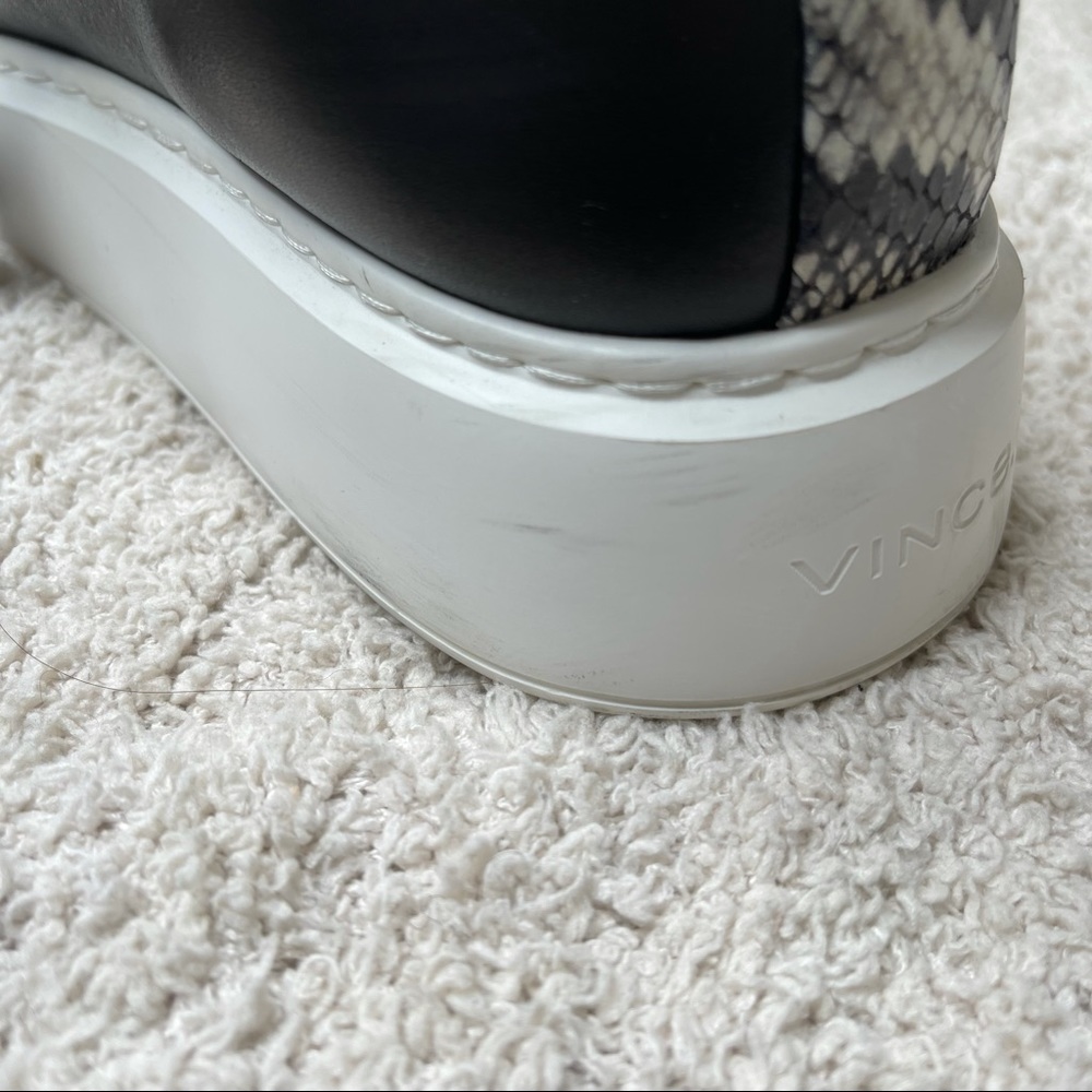 VINCE Rhea Platform Sneakers 8.5M - Picture 9 of 9